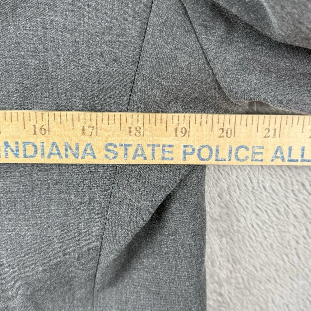 J.Crew Thompson Blazer Mens 40R Gray‎ Viscose Blend Sport Coat Jacket Stretch